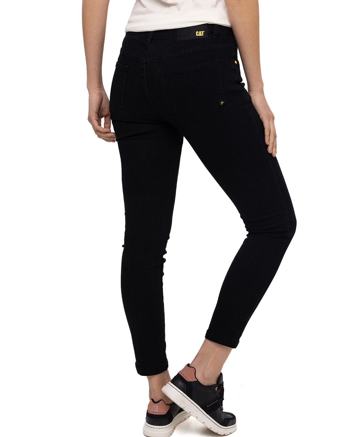 Pantalón Symbol Skinny Para Mujer Color Negro-2