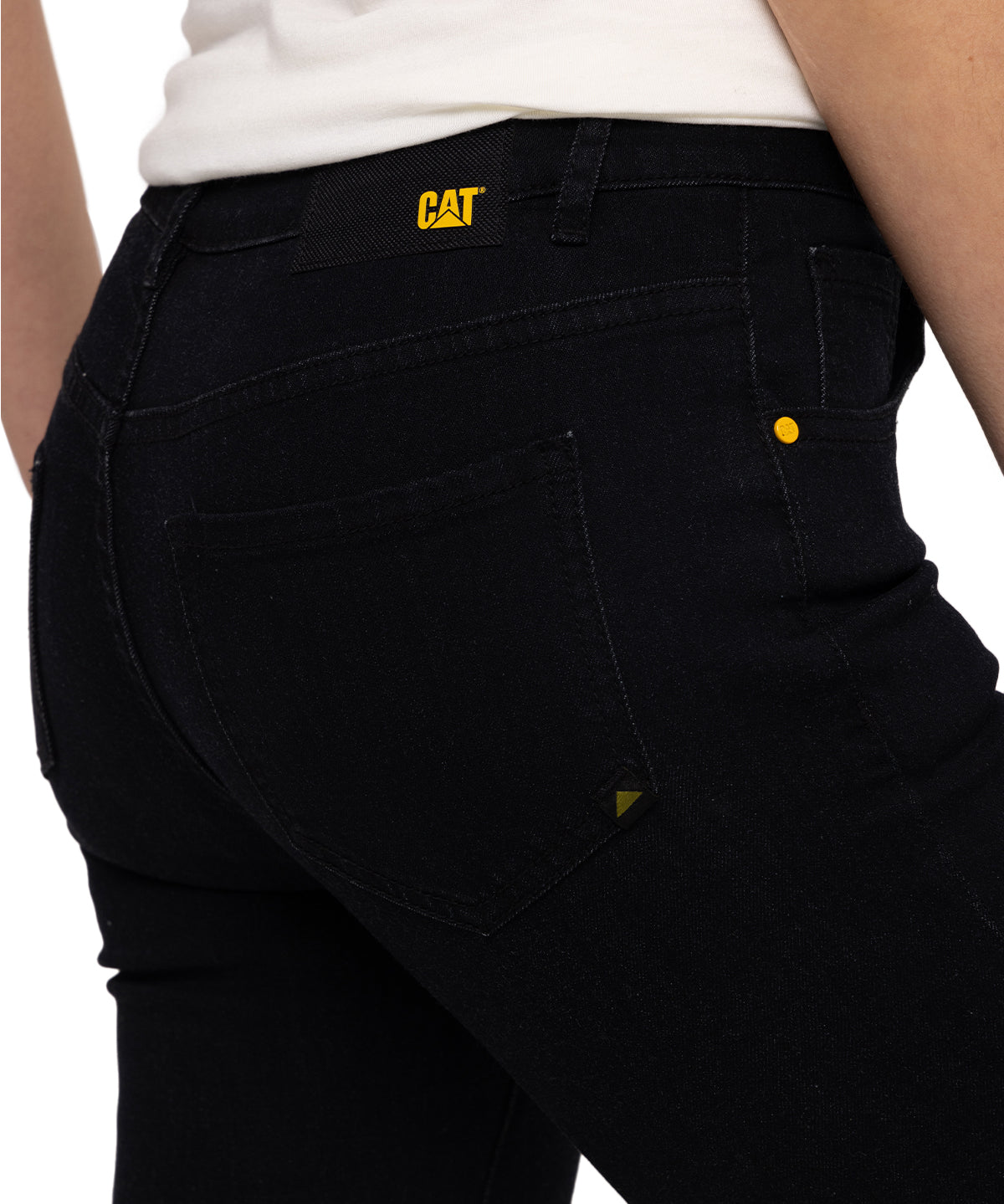 Pantalón Symbol Skinny Para Mujer Color Negro-3
