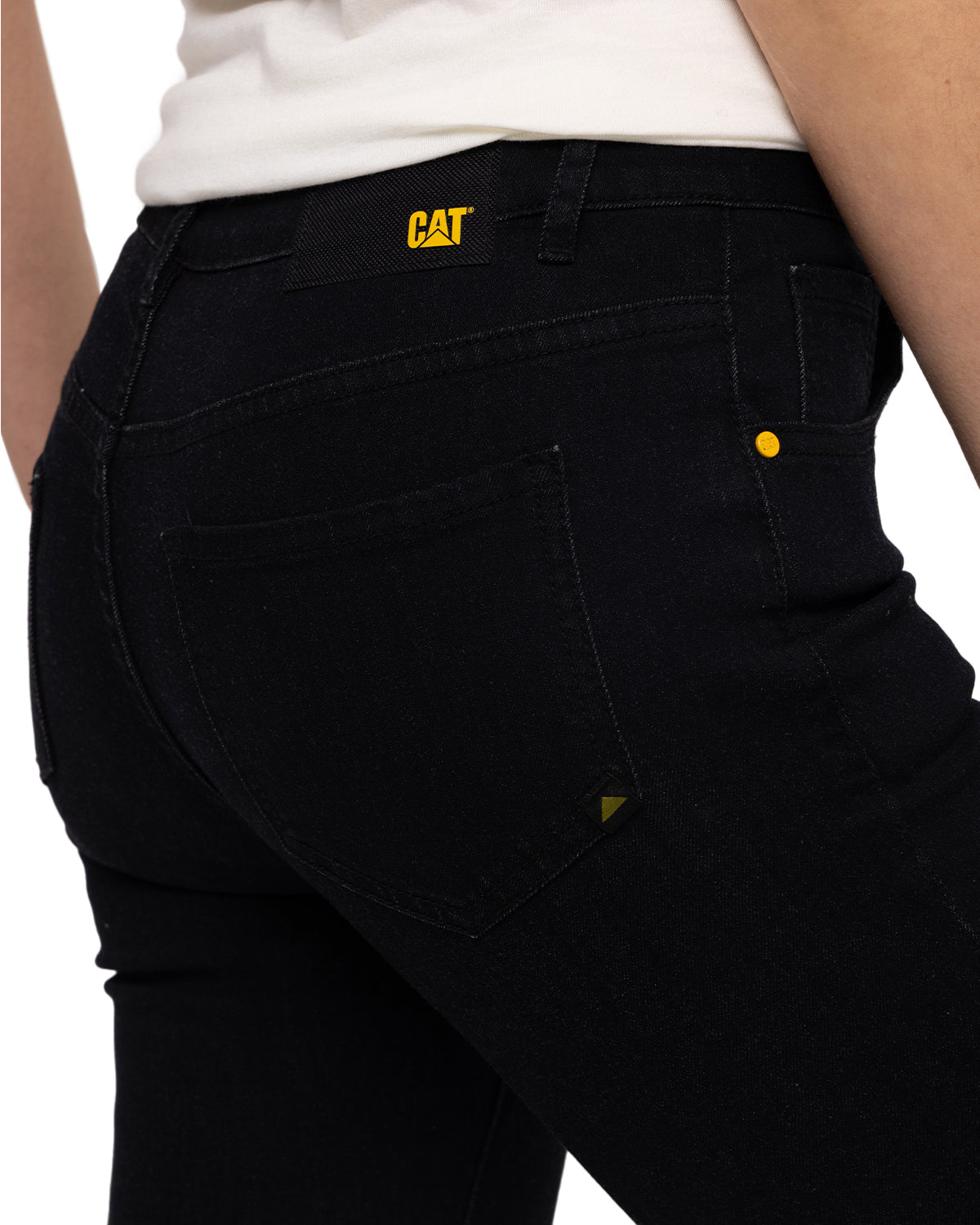 Pantalón Symbol Skinny Para Mujer Color Negro-3