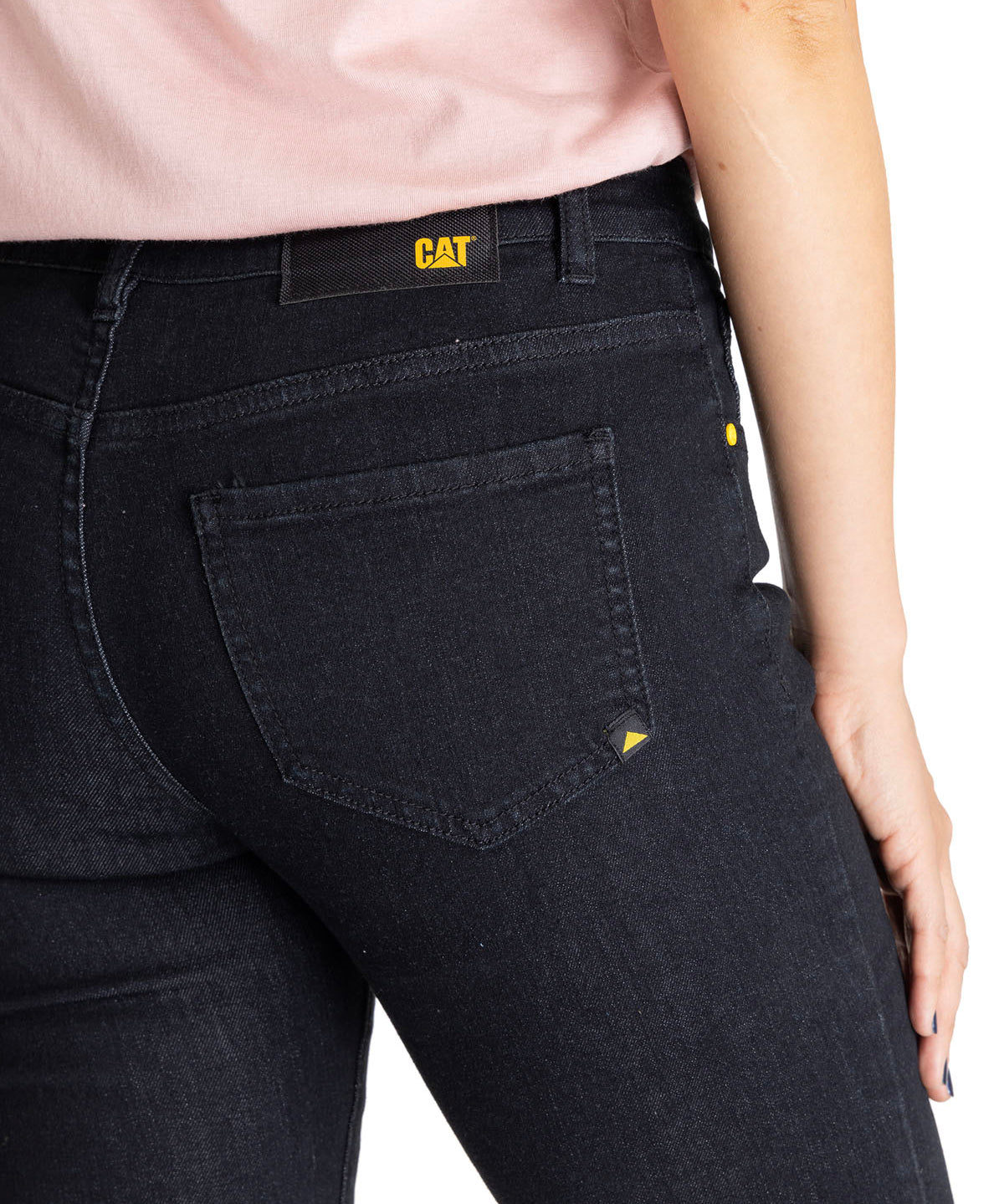 Pantalón Symbol Skinny Para Mujer Color Negro-5