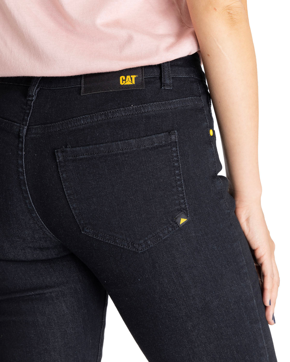 Pantalón Symbol Skinny Para Mujer Color Negro-5