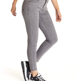 Pantalón Symbol Skinny Para Mujer Color Gris-2