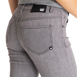 Pantalón Symbol Skinny Para Mujer Color Gris-4