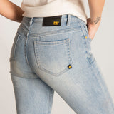 Pantalón Symbol Skinny Para Mujer Color Azul-4