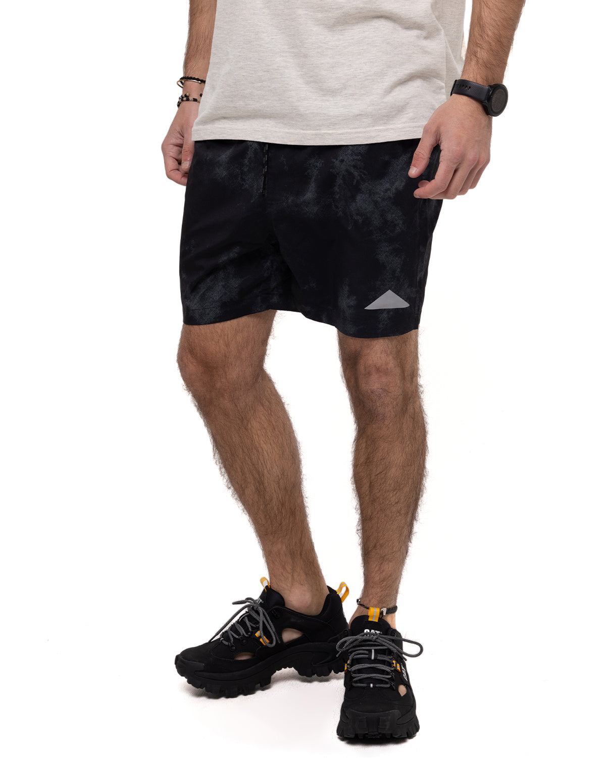 Short Foundation Swim Trun Para Hombre Color Negro-2