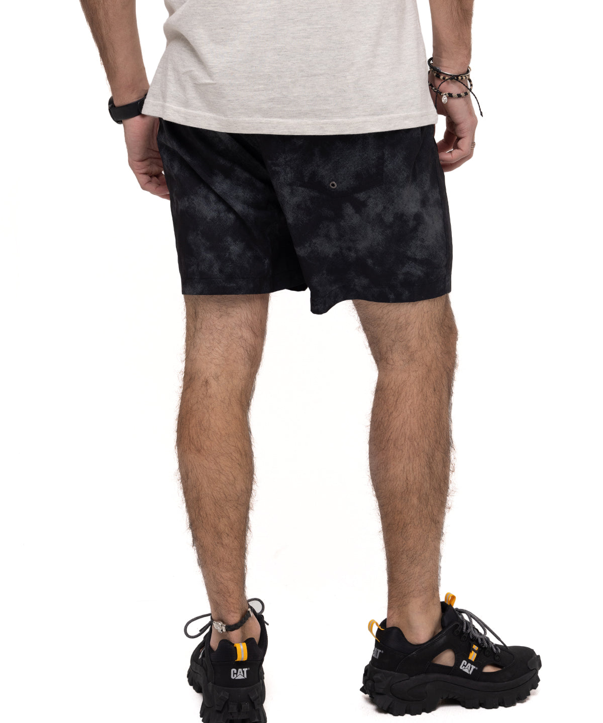 Short Foundation Swim Trun Para Hombre Color Negro-3