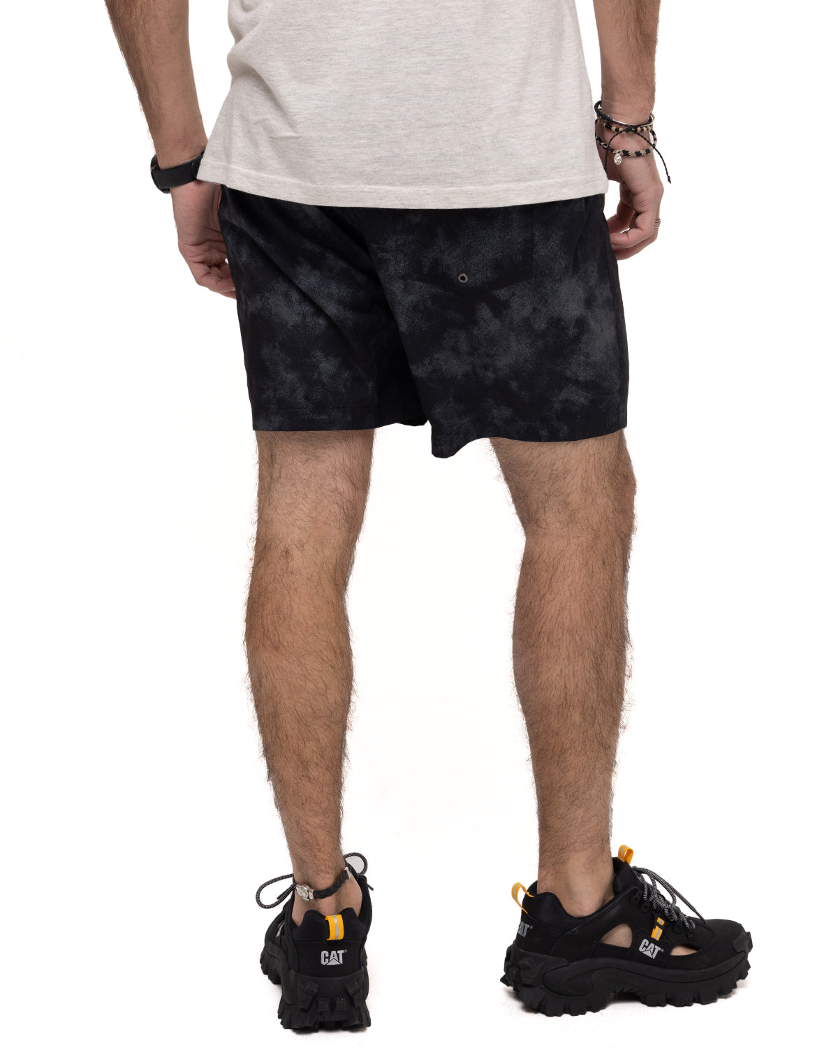 Short Foundation Swim Trun Para Hombre Color Negro-3