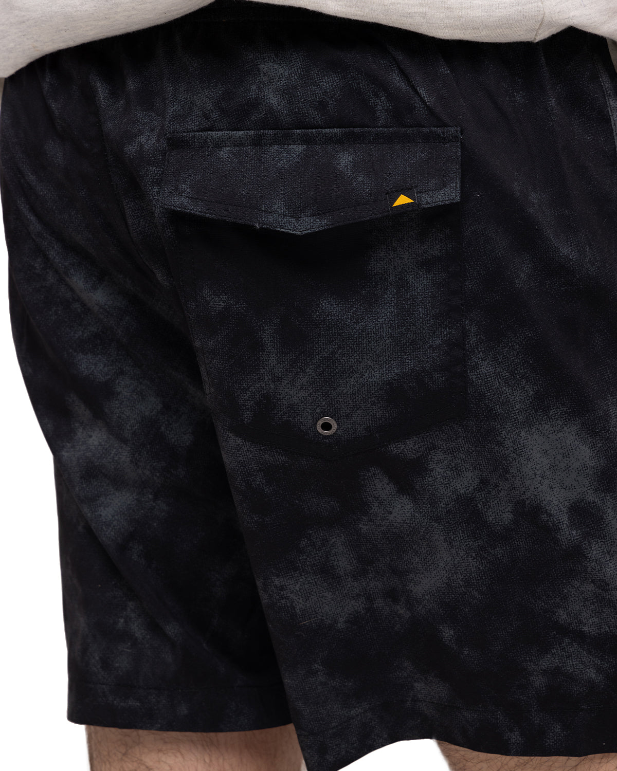 Short Foundation Swim Trun Para Hombre Color Negro-6