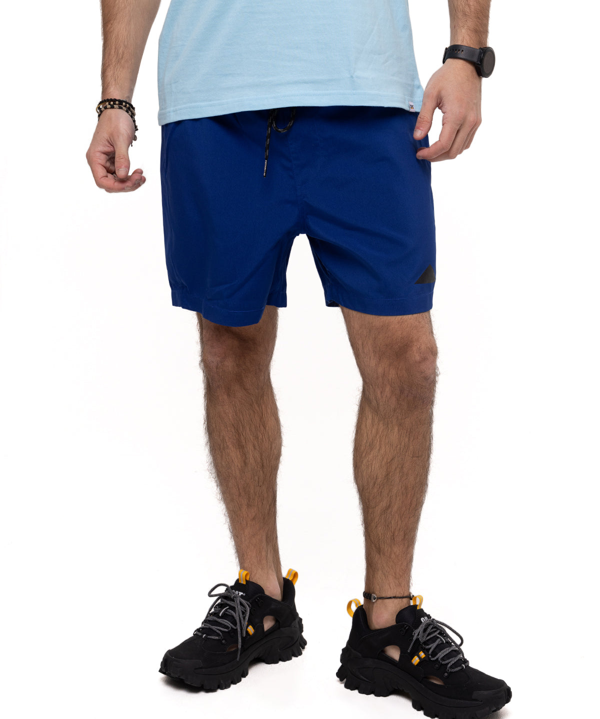 Short Foundation Swim Trun Para Hombre Color Azul-1