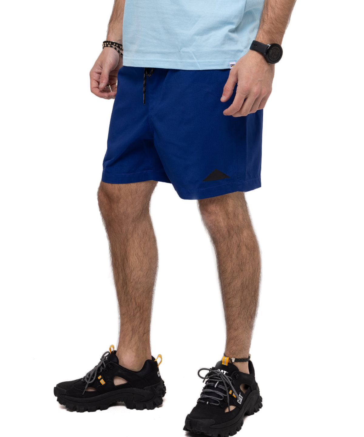 Short Foundation Swim Trun Para Hombre Color Azul-2