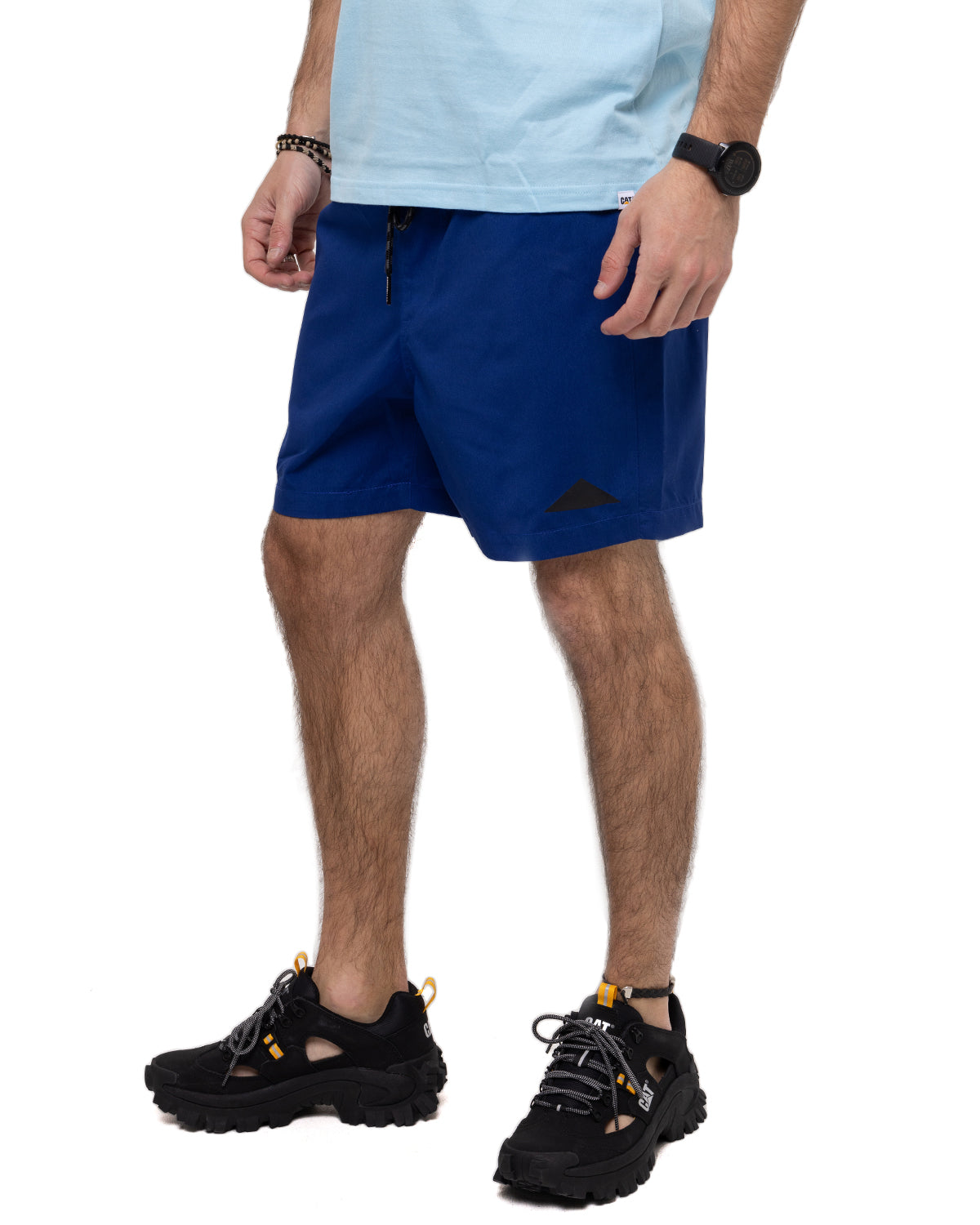 Short Foundation Swim Trun Para Hombre Color Azul-2