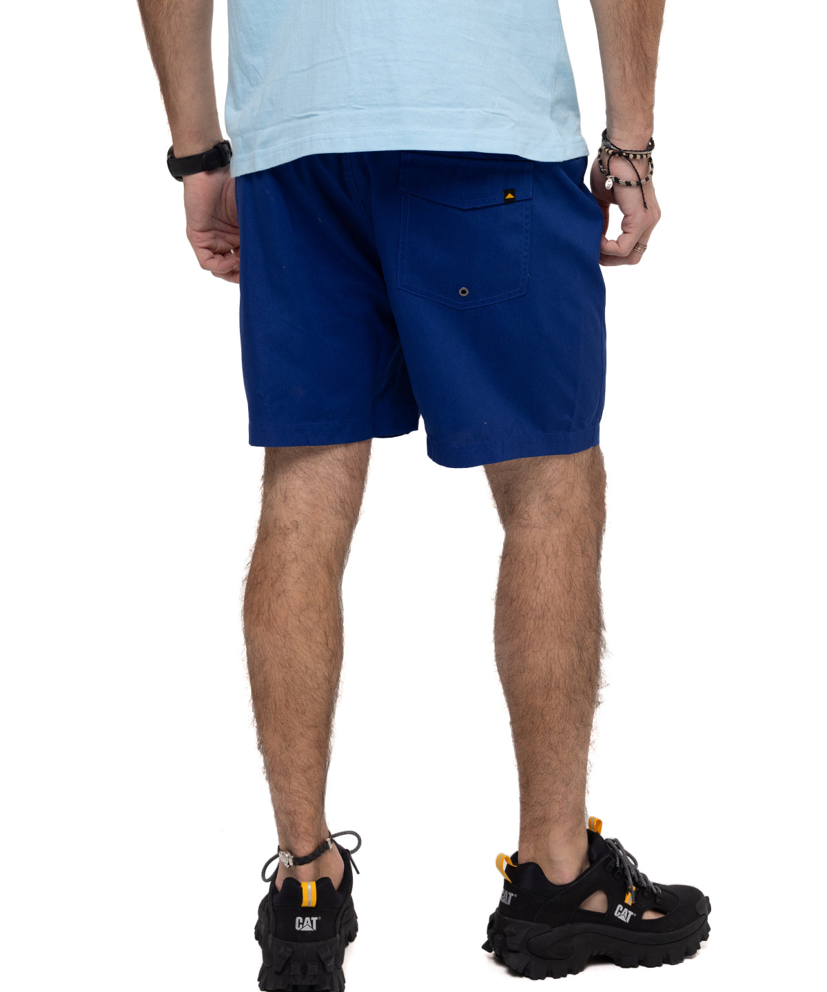 Short Foundation Swim Trun Para Hombre Color Azul-3