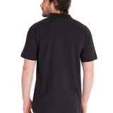 Polo Cat Logo Jersey Polo Para Hombre Color Negro-3