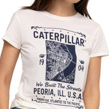Camiseta W We Built The Stree Para Mujer Color Beige-3