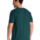 Camiseta Caterpillar Logo Tee Para Hombre Color Blanco-3