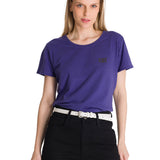 Camiseta Cat Logo Tee Para Mujer Color Negro-2