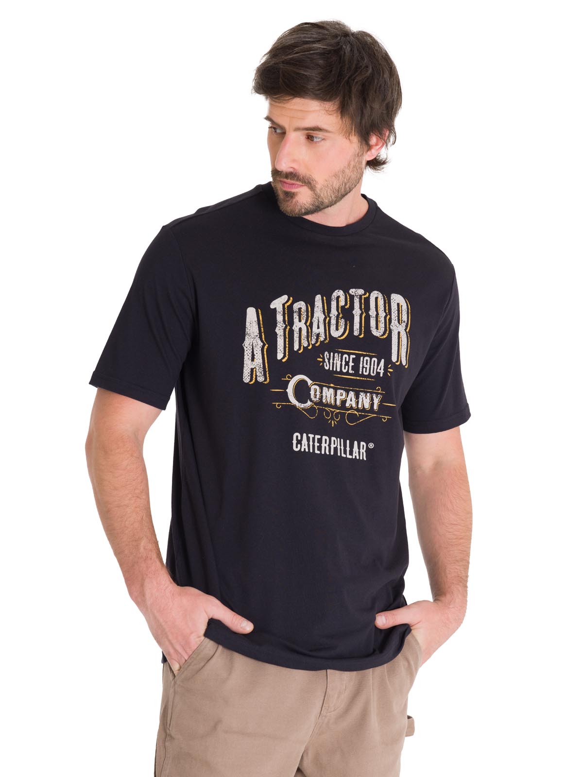 Camiseta Historic Traditions Para Hombre Color Negro-1