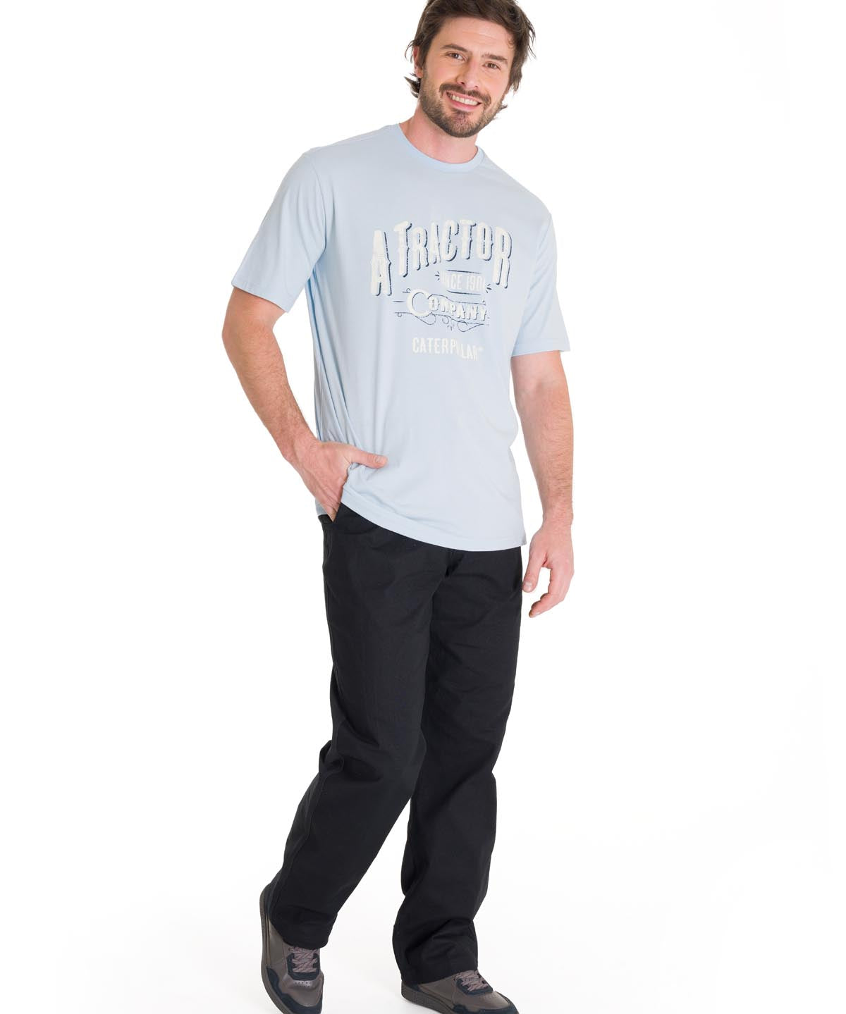 Camiseta Historic Traditions Para Hombre Color Azul-5