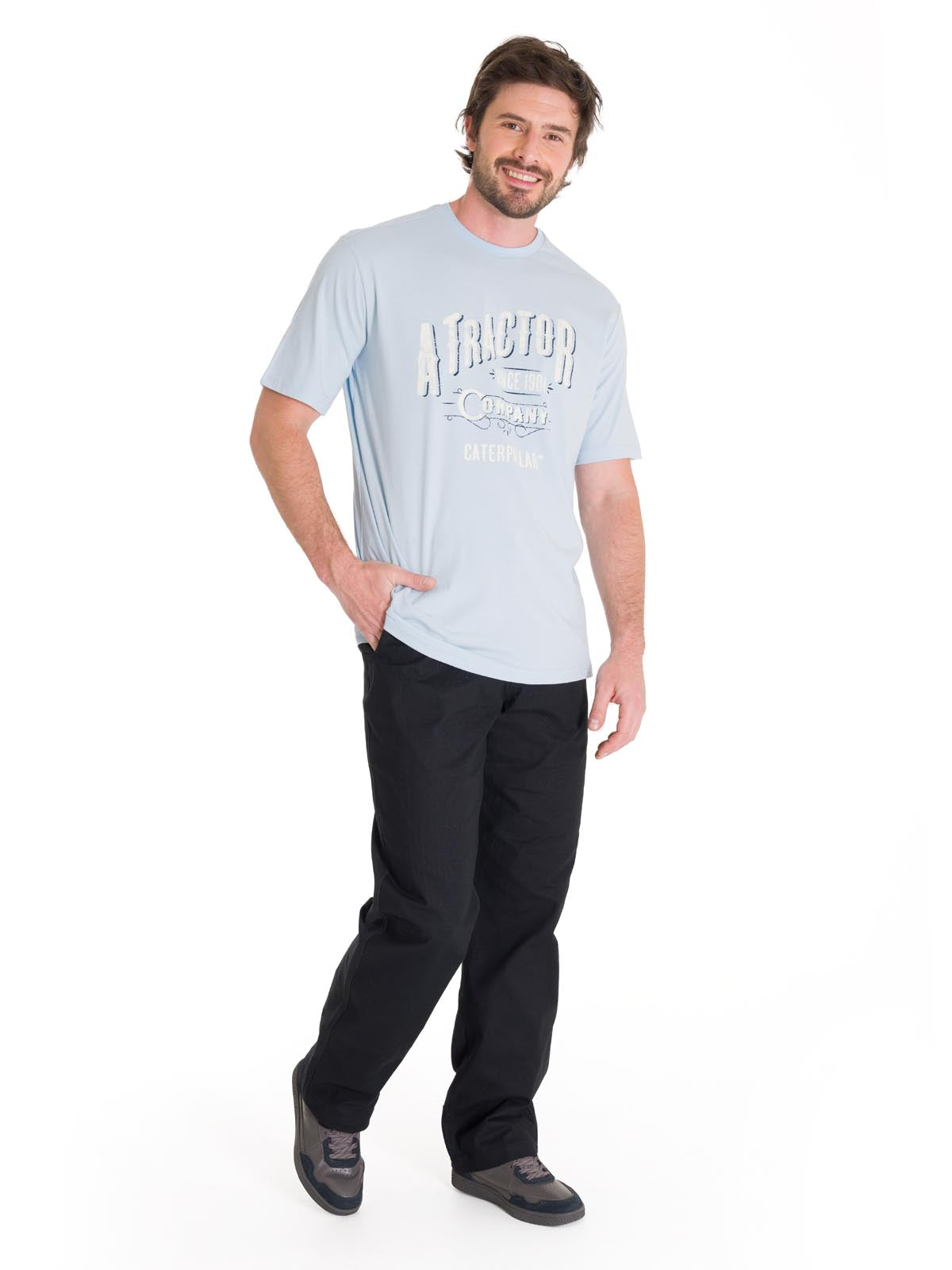 Camiseta Historic Traditions Para Hombre Color Azul-5