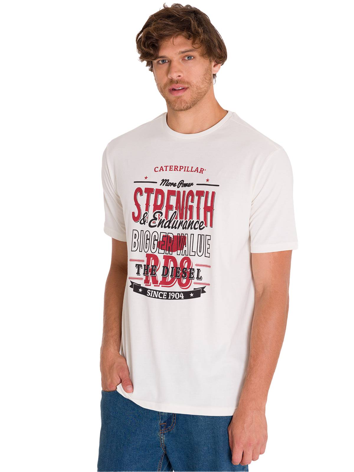 Camiseta Historic Traditions Para Hombre Color Amarillo-1