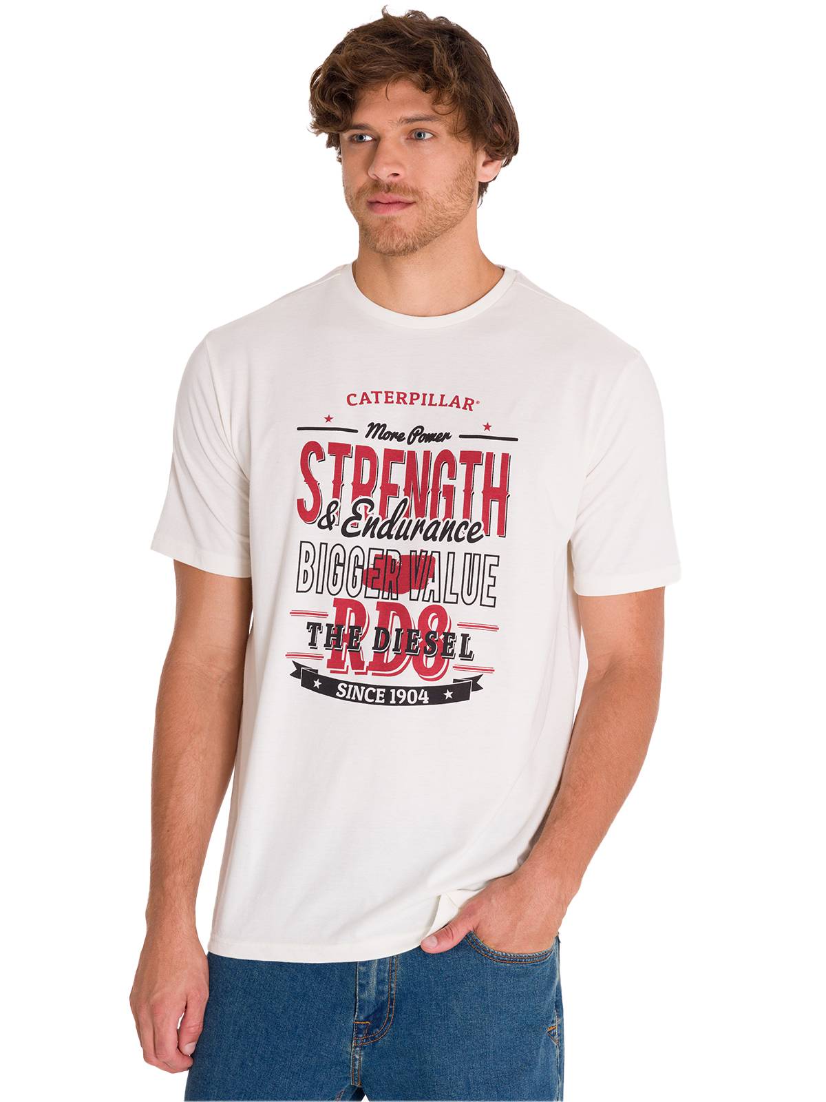 Camiseta Historic Traditions Para Hombre Color Amarillo-2
