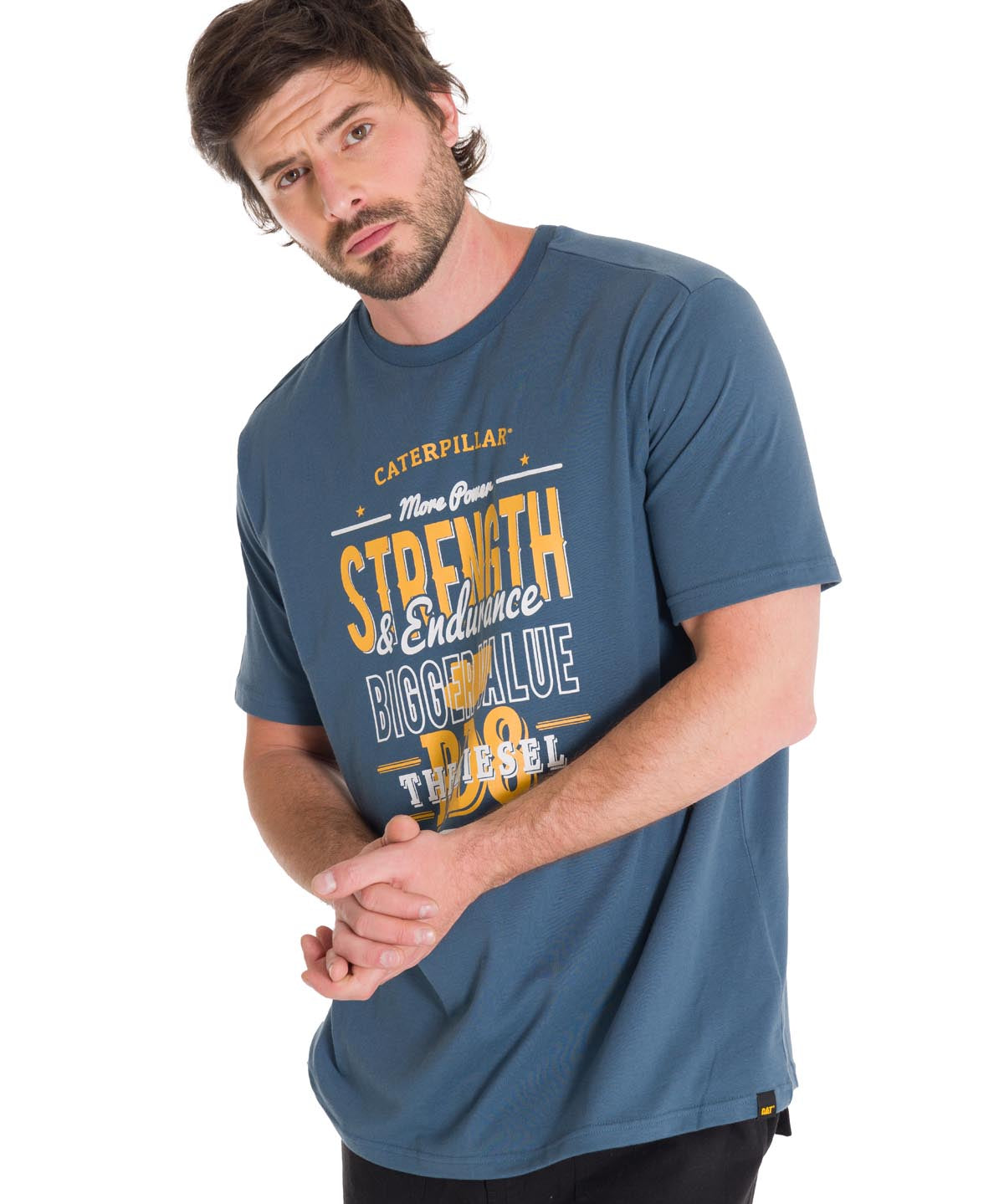 Camiseta Historic Traditions Para Hombre Color Azul-1