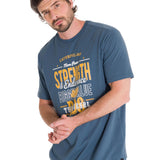 Camiseta Historic Traditions Para Hombre Color Azul-1