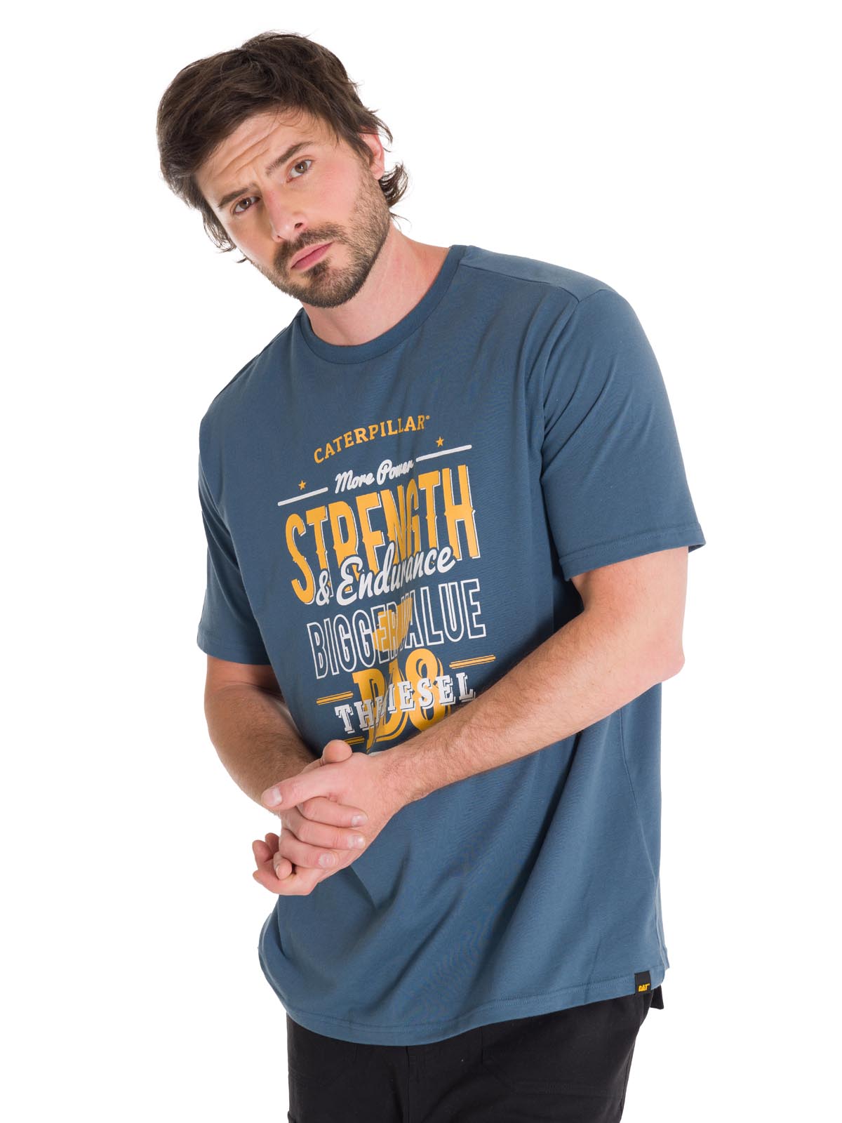 Camiseta Historic Traditions Para Hombre Color Azul-1