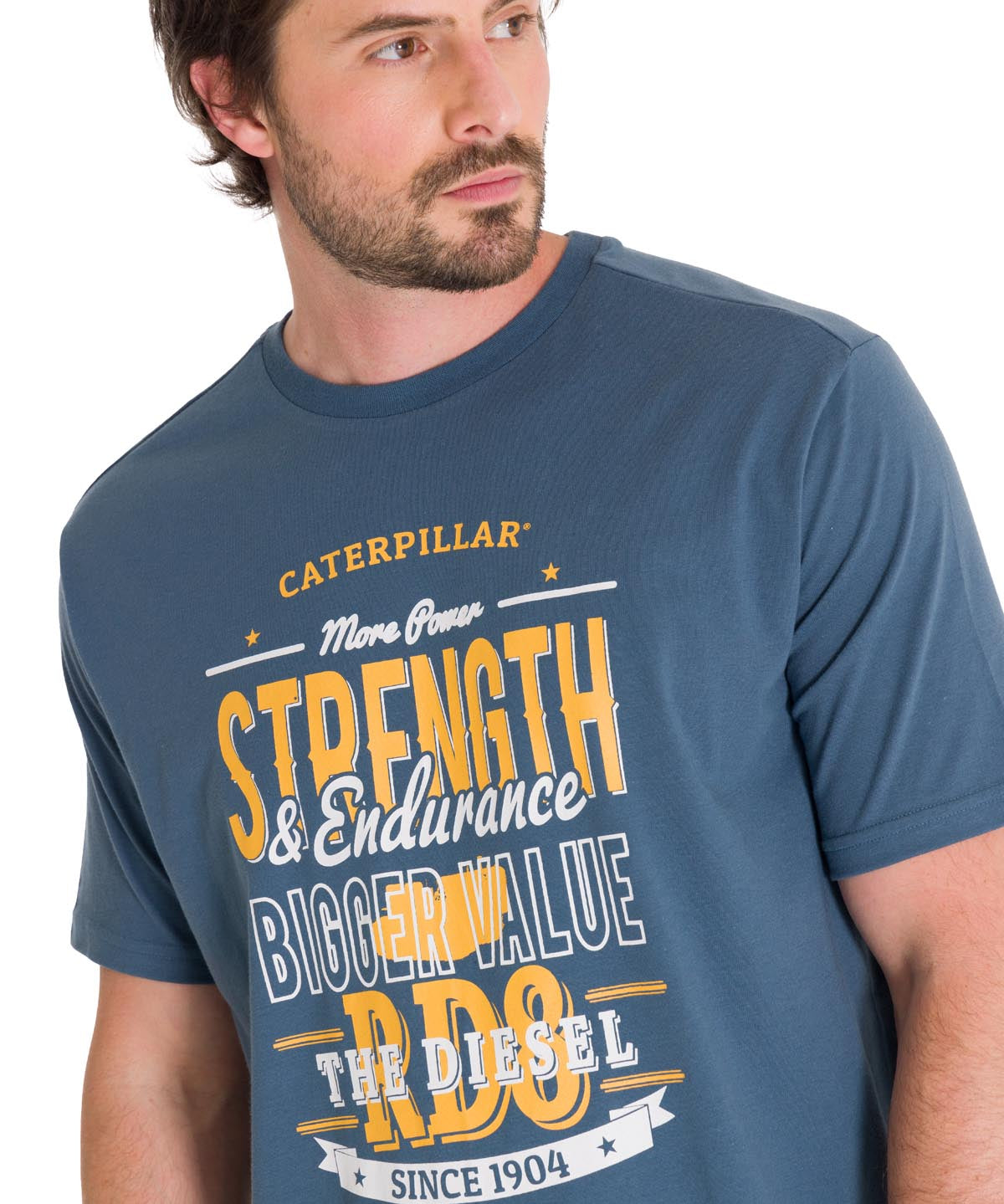 Camiseta Historic Traditions Para Hombre Color Azul-4