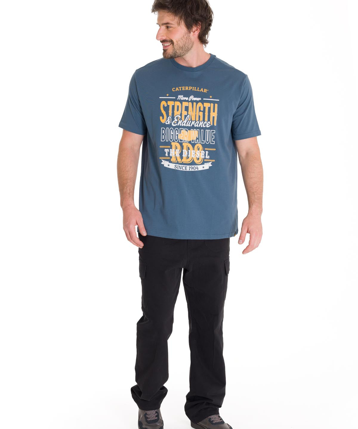 Camiseta Historic Traditions Para Hombre Color Azul-5