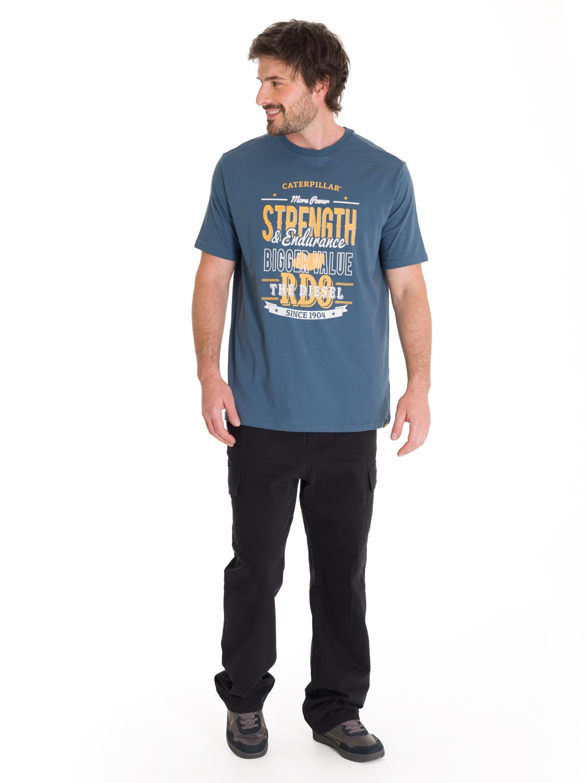 Camiseta Historic Traditions Para Hombre Color Azul-5