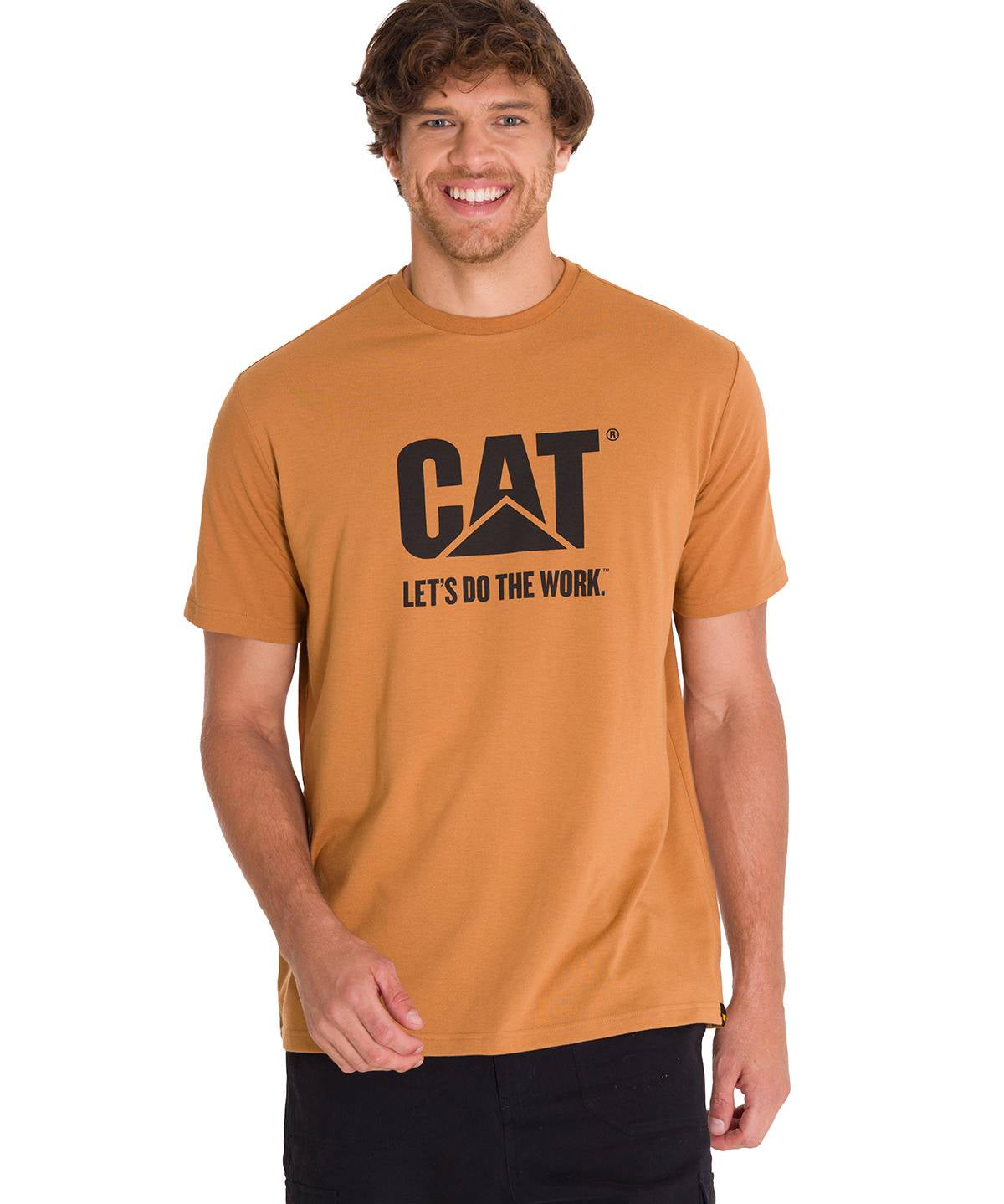 Camiseta Do The Work Graphic Unisex Color Café-1