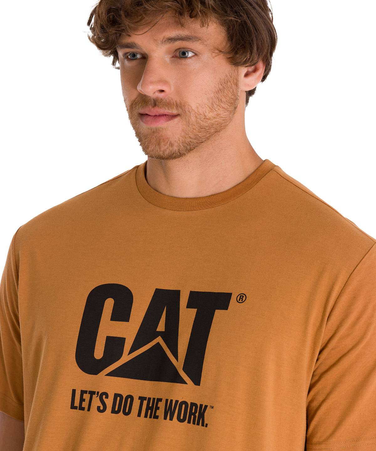 Camiseta Do The Work Graphic Unisex Color Café-4