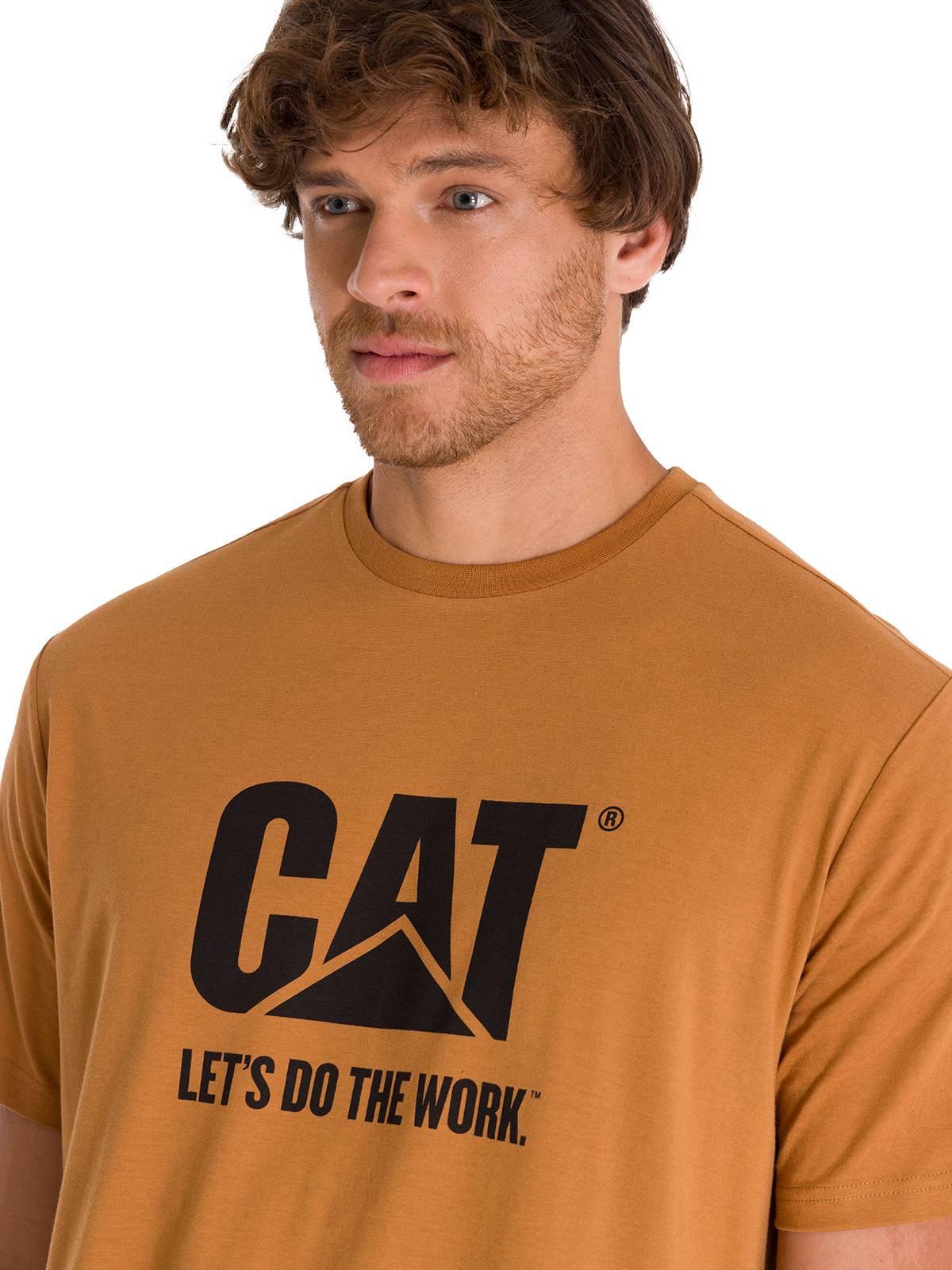 Camiseta Do The Work Graphic Unisex Color Café-4
