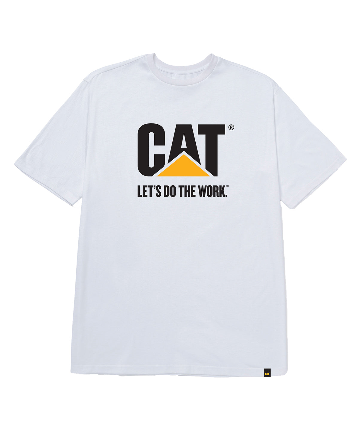 Camiseta Do The Work Graphic Para Hombre Color Blanco-1