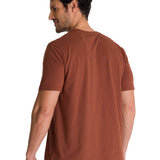 Camiseta Do The Work Graphic Para Hombre Color Café-3