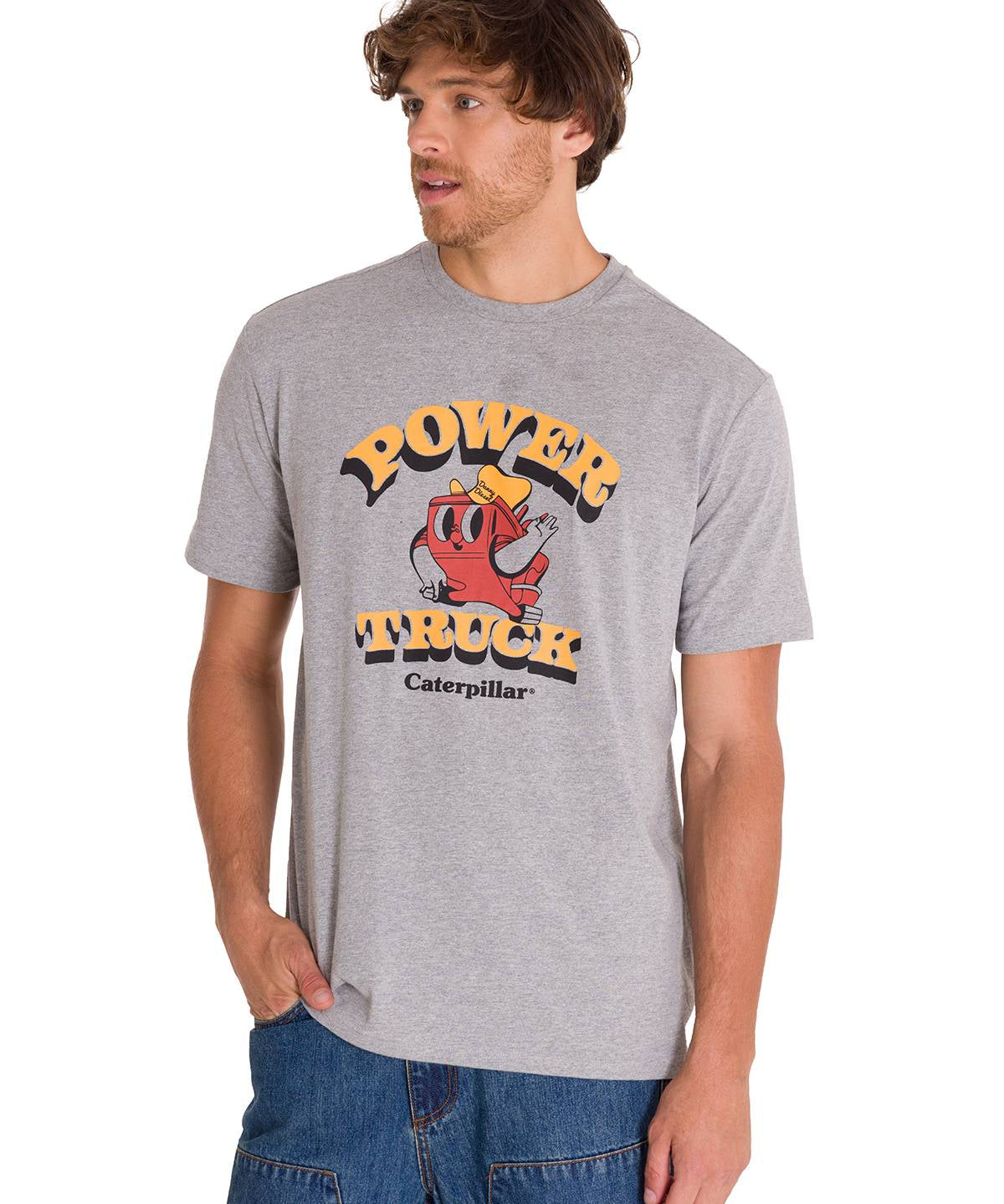 Camiseta Retro Danny Diesl G Para Hombre Color Gris-2