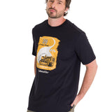 Camiseta D Series Graphic Tee Para Hombre Color Negro-2