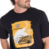 Camiseta D Series Graphic Tee Para Hombre Color Negro-4