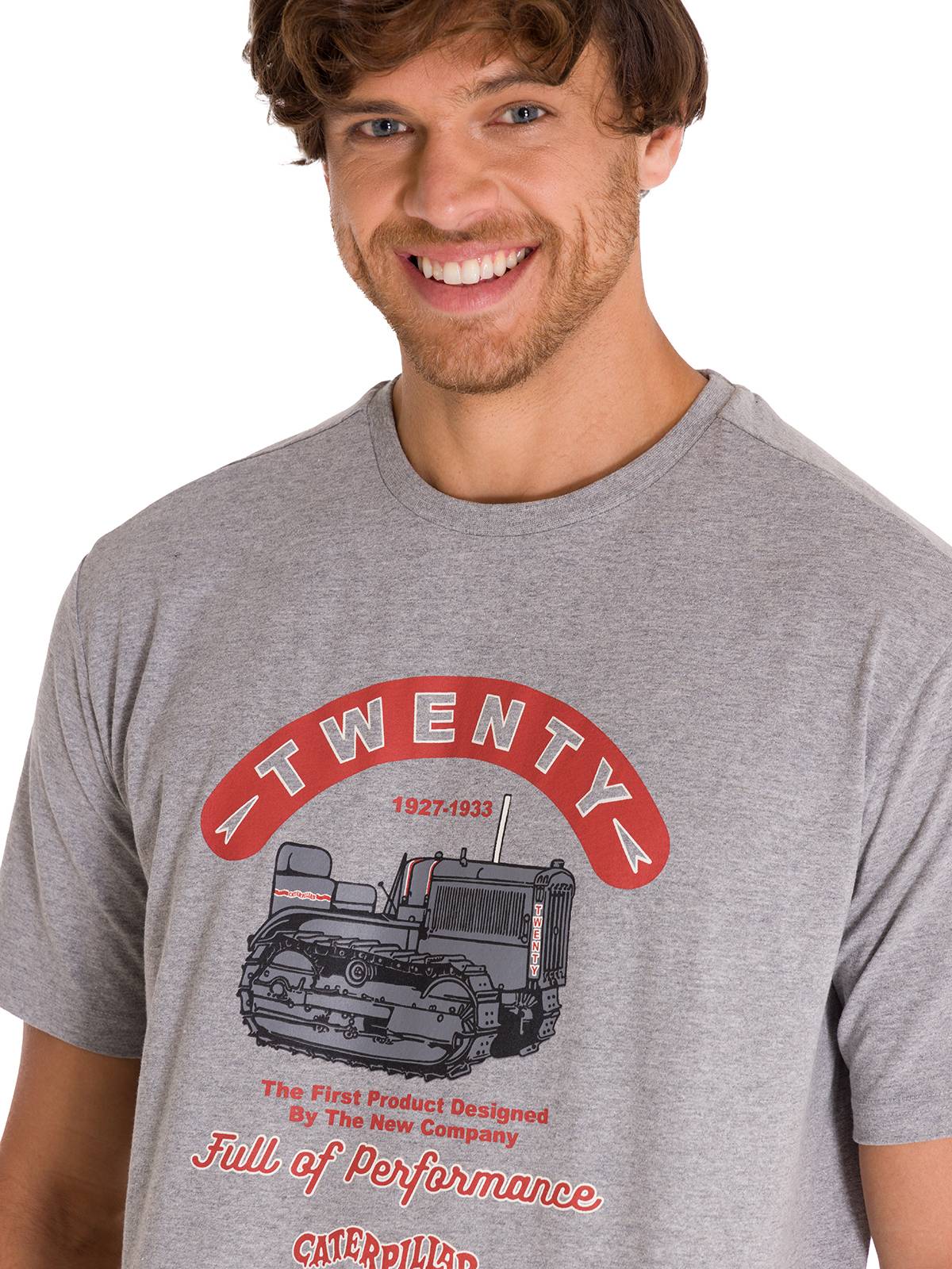 Camiseta Projects Graphic Tee Para Hombre Color Gris-4
