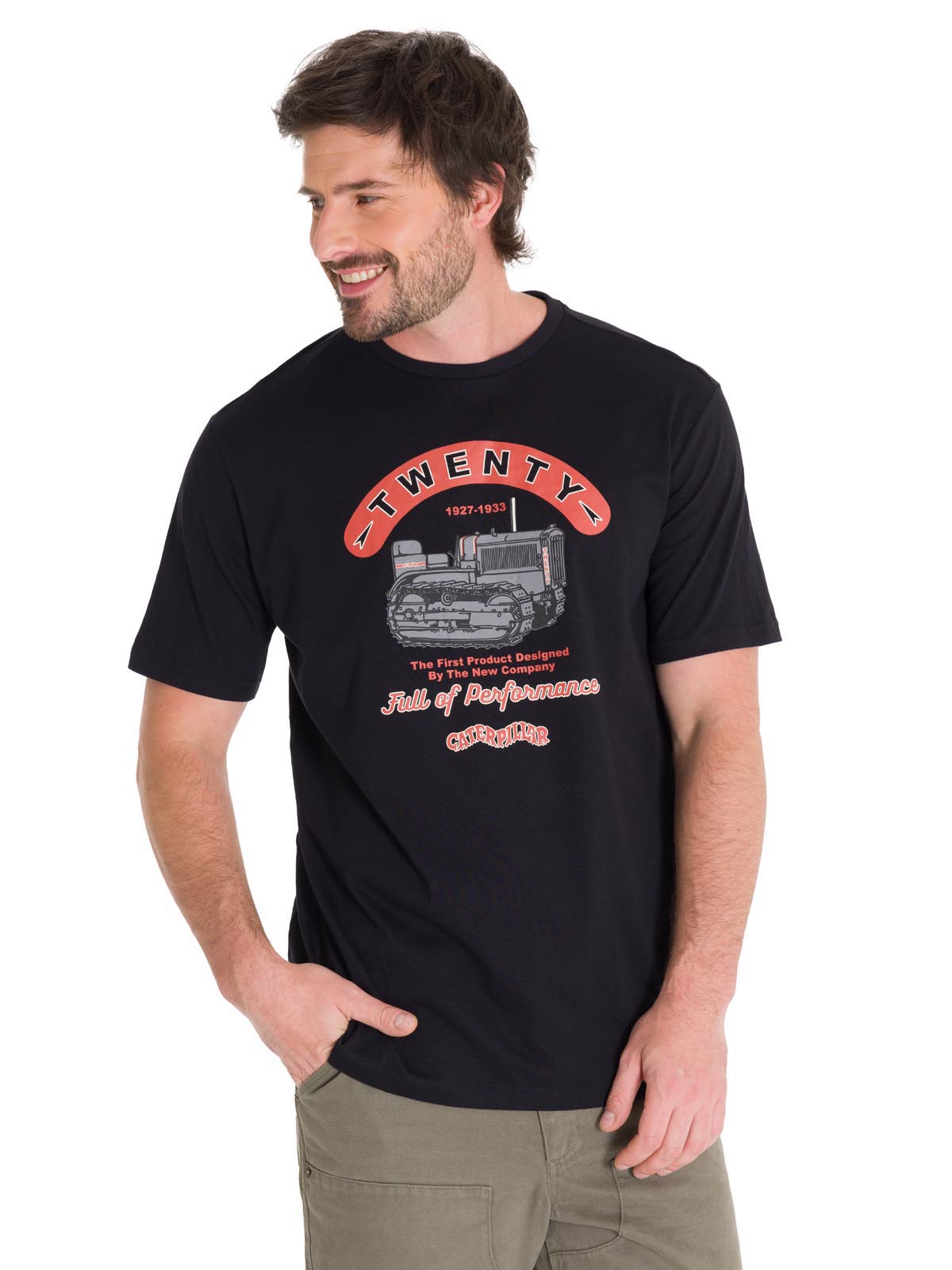 Camiseta Projects Graphic Tee Para Hombre Color Negro-2