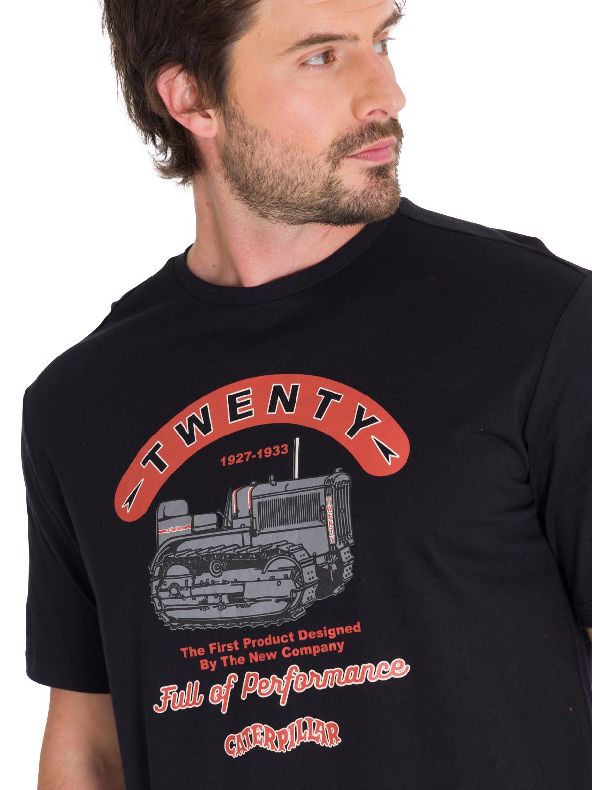 Camiseta Projects Graphic Tee Para Hombre Color Negro-4