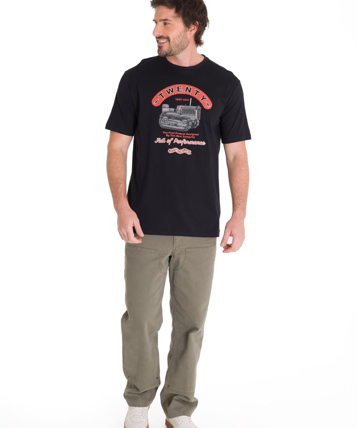 Camiseta Projects Graphic Tee Para Hombre Color Negro-5