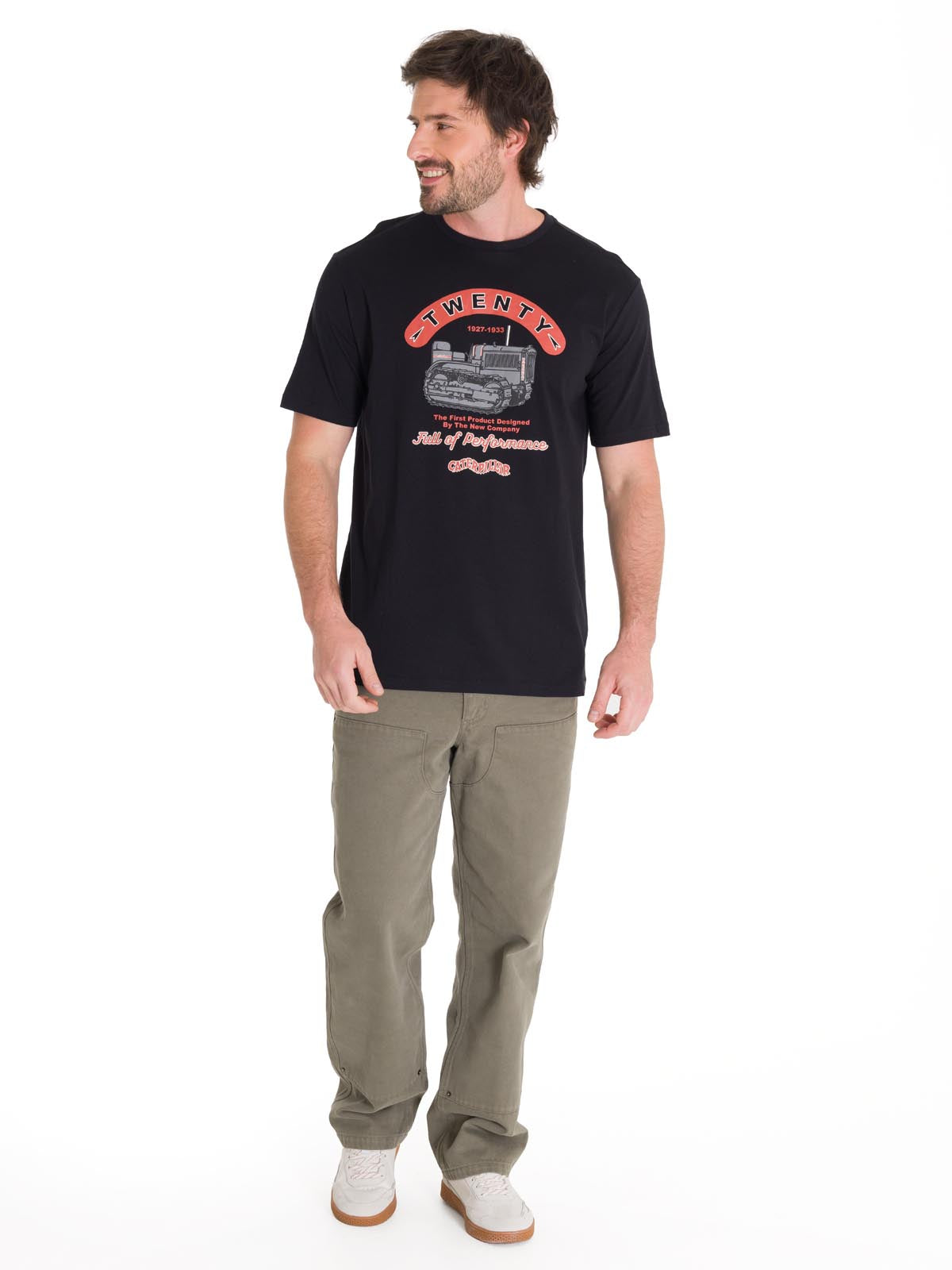 Camiseta Projects Graphic Tee Para Hombre Color Negro-5