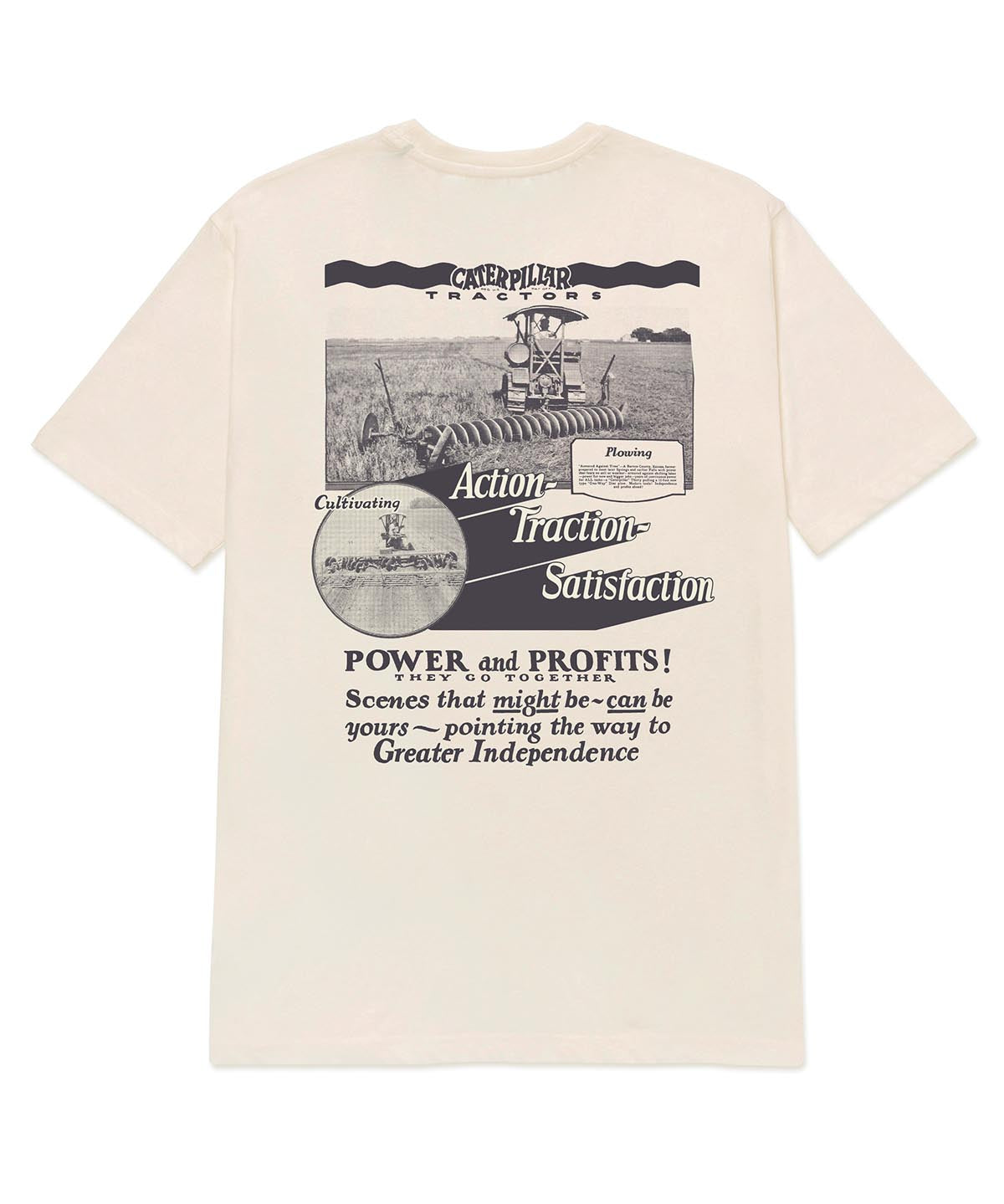Camiseta Projects Graphic Tee Para Hombre Color Amarillo-2