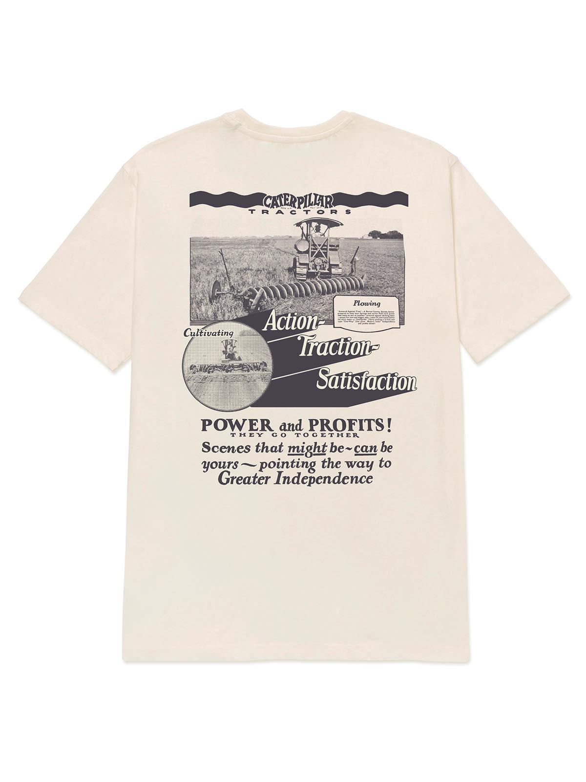 Camiseta Projects Graphic Tee Para Hombre Color Amarillo-2