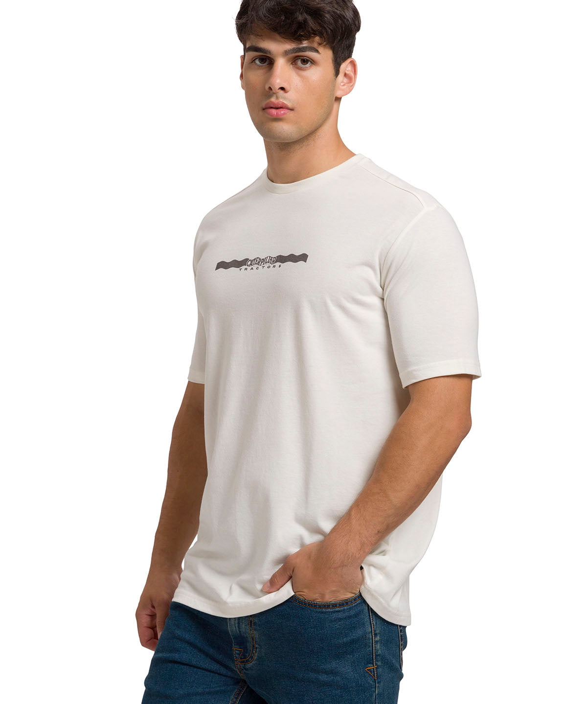 Camiseta Projects Graphic Tee Para Hombre Color Amarillo-4
