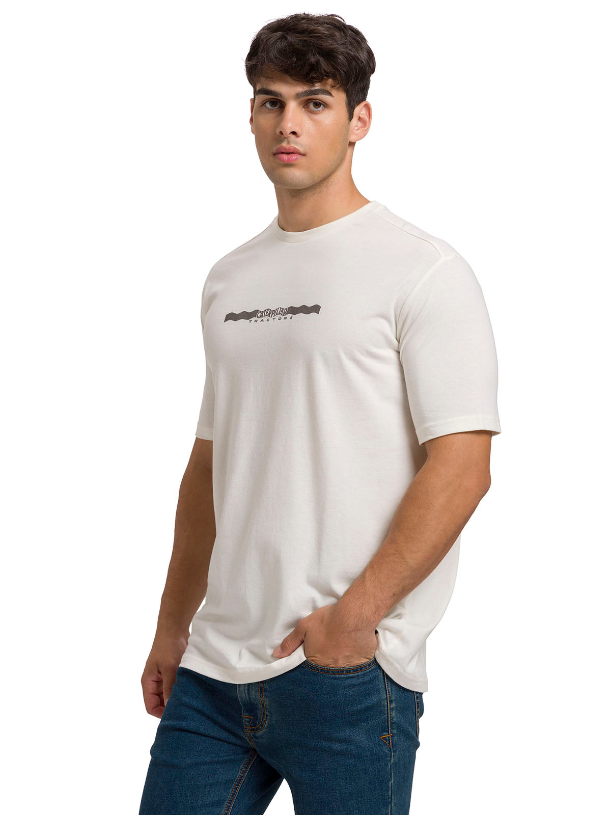 Camiseta Projects Graphic Tee Para Hombre Color Amarillo-4