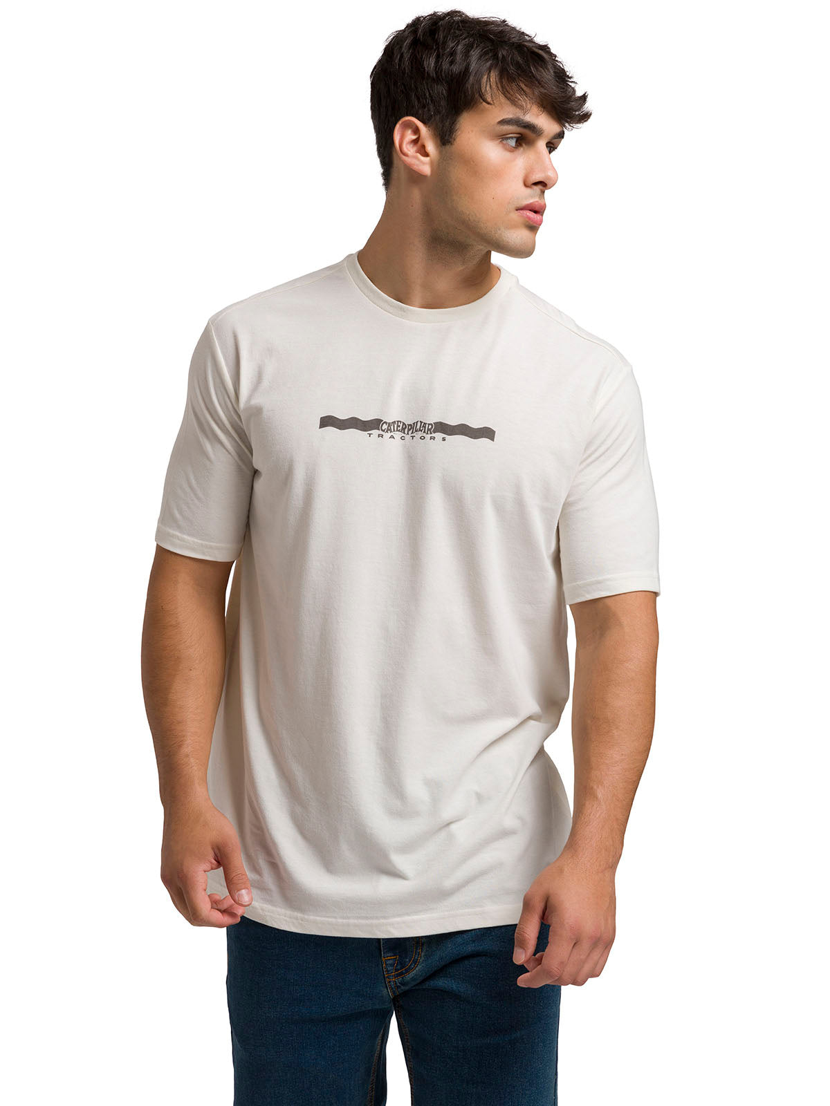 Camiseta Projects Graphic Tee Para Hombre Color Amarillo-5
