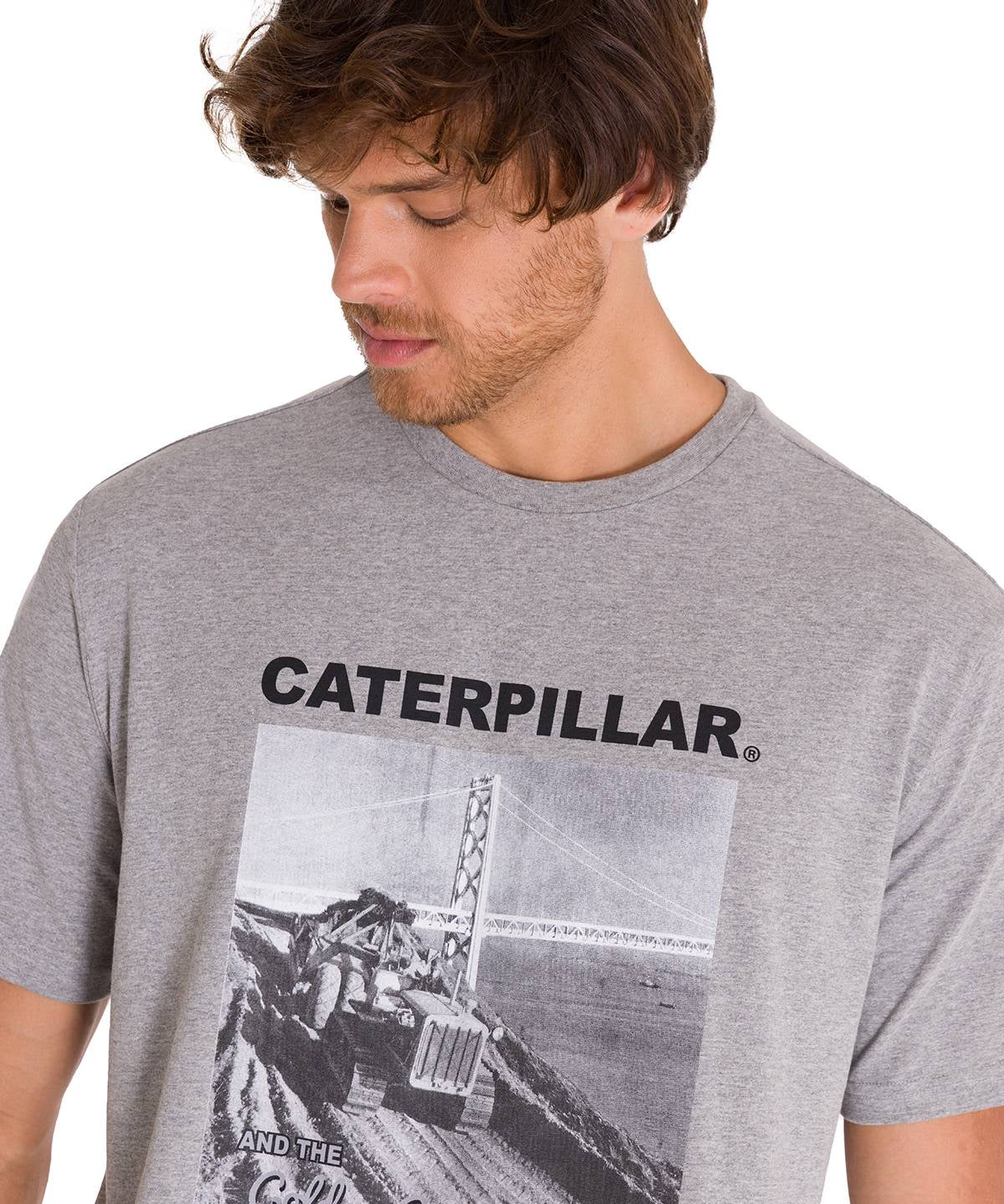 Camiseta Projects Graphic Tee Para Hombre Color Gris-4